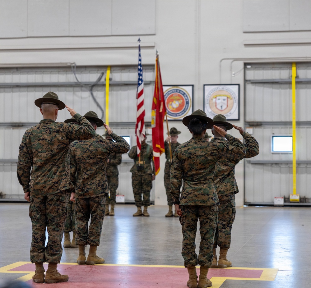 1st Recruit Training Battalion Relief and Appointment