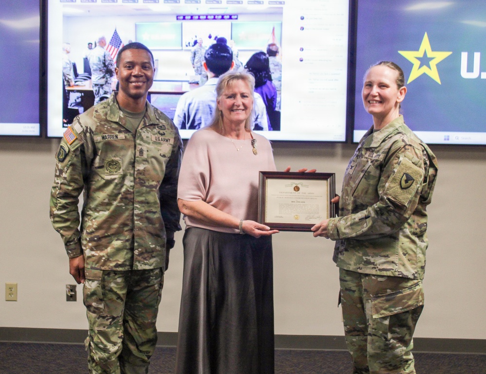 Mrs. Erin Aiken Award Ceremony (407th AFSB)