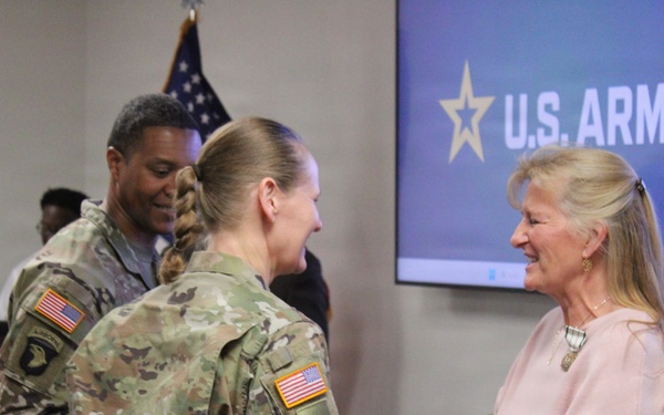 Mrs. Erin Aiken Award Ceremony (407th AFSB)