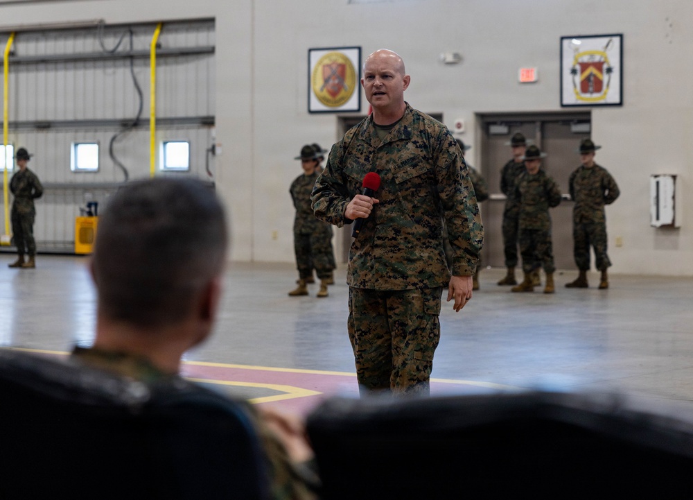 1st Recruit Training Battalion Relief and Appointment