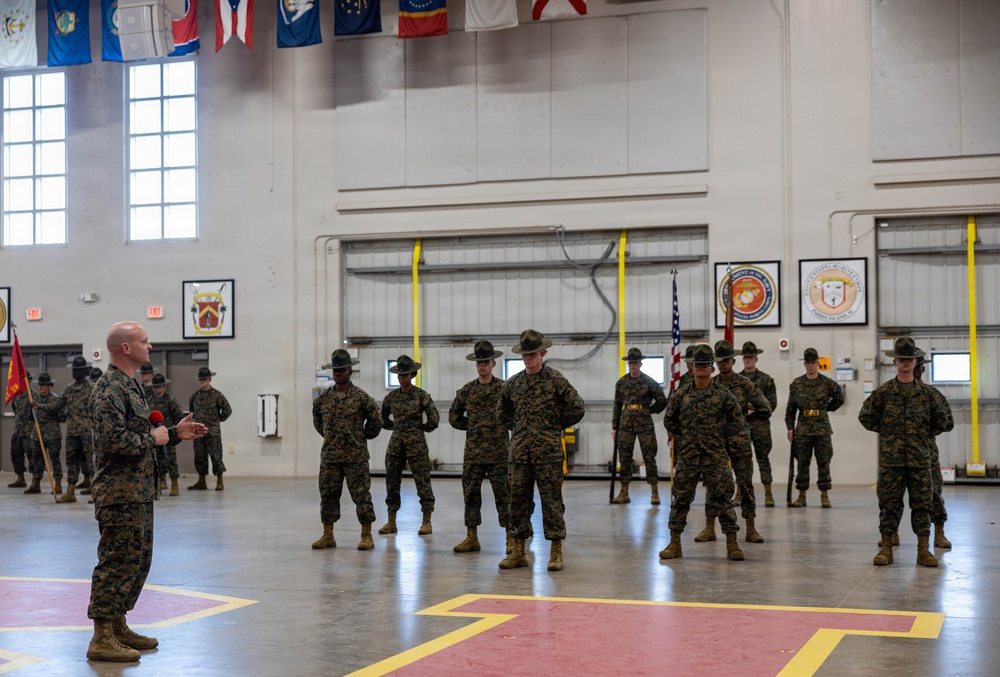1st Recruit Training Battalion Relief and Appointment