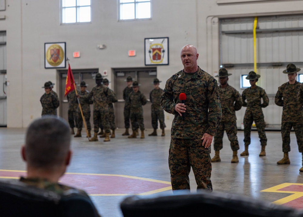 1st Recruit Training Battalion Relief and Appointment