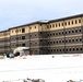 Winter extremes didn’t slow progress on Fort McCoy’s East Barracks Project in February 2026