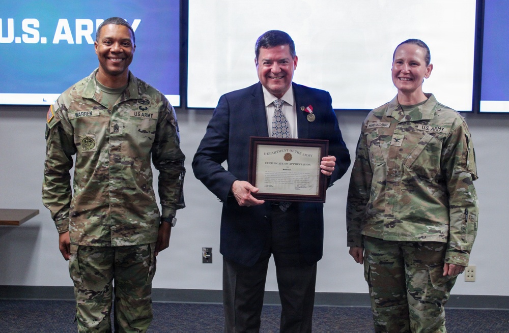 Mr. Mark Aiken 407th AFSB Award Ceremony for Retirement