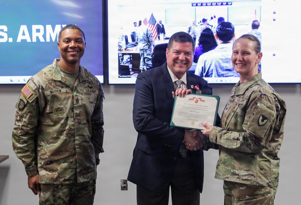 Mr. Mark Aiken 407th AFSB Award Ceremony for Retirement