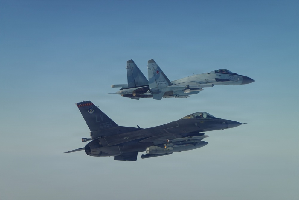 NORAD detected, tracked and intercepted Russian Aircraft near the Bering Strait