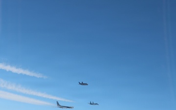 NORAD detected, tracked and intercepted Russian Aircraft near the Bering Strait