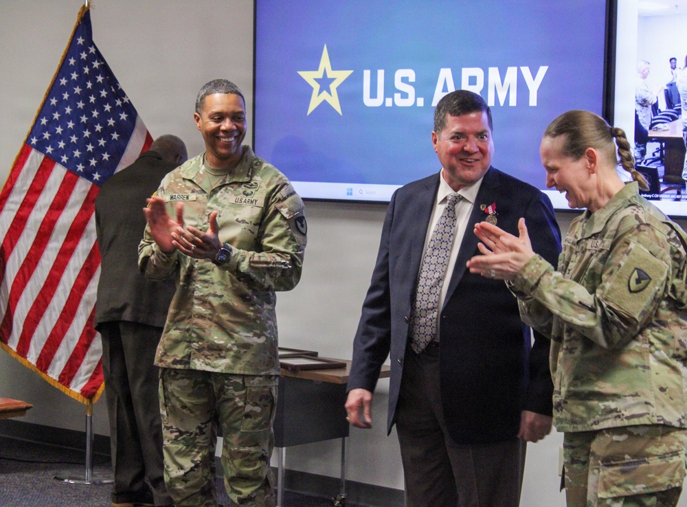 Mr. Mark Aiken 407th AFSB Award Ceremony for Retirement
