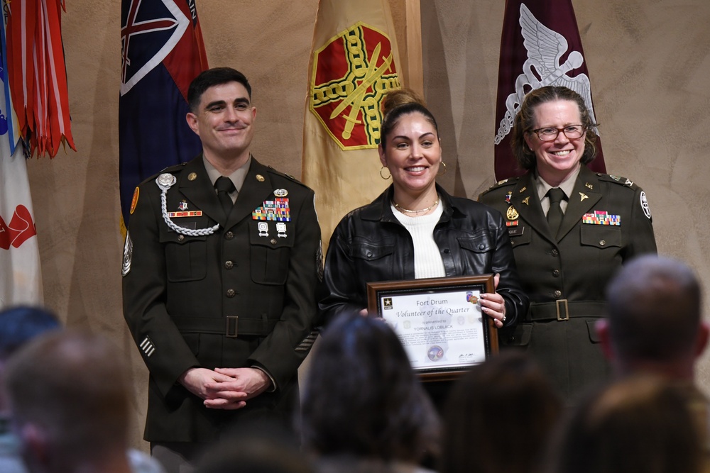Fort Drum celebrates community volunteers for selfless service