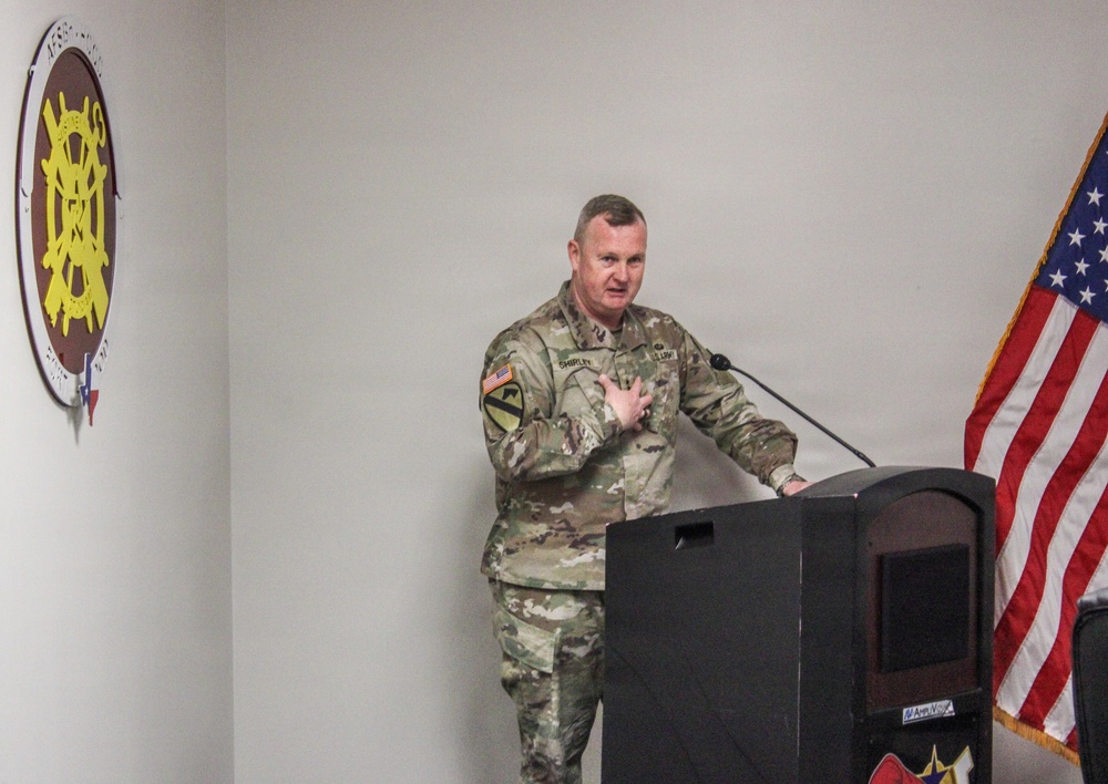 Mr. Mark Aiken 407th AFSB Award Ceremony for Retirement