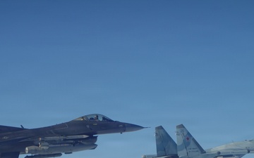 NORAD detected, tracked and intercepted Russian Aircraft near the Bering Strait