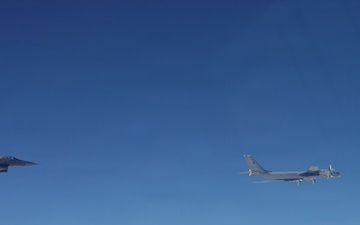 NORAD detected, tracked and intercepted Russian Aircraft near the Bering Strait