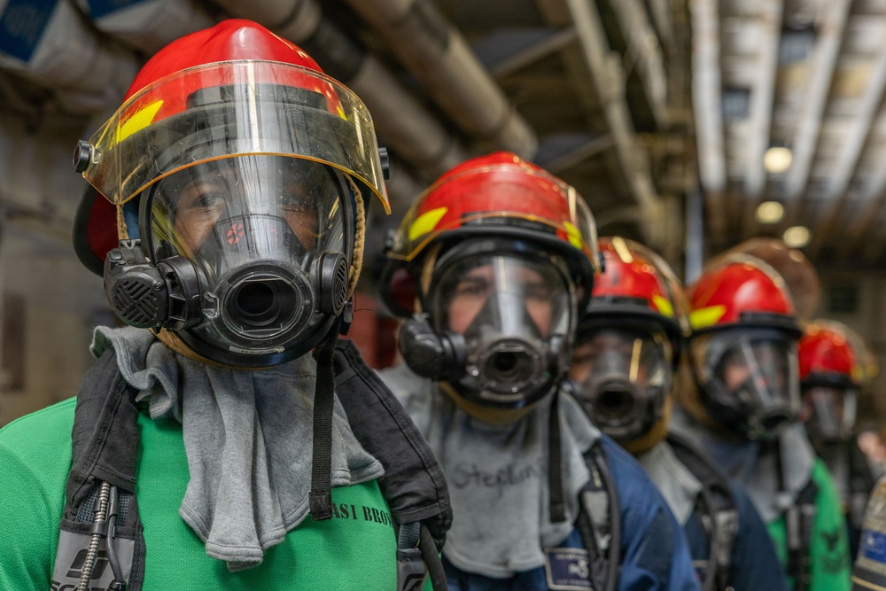 Iwo Jima Damage Control Training