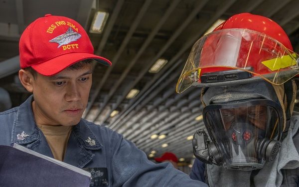 Iwo Jima Damage Control Training