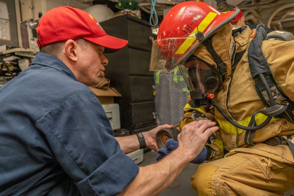Iwo Jima Damage Control Training