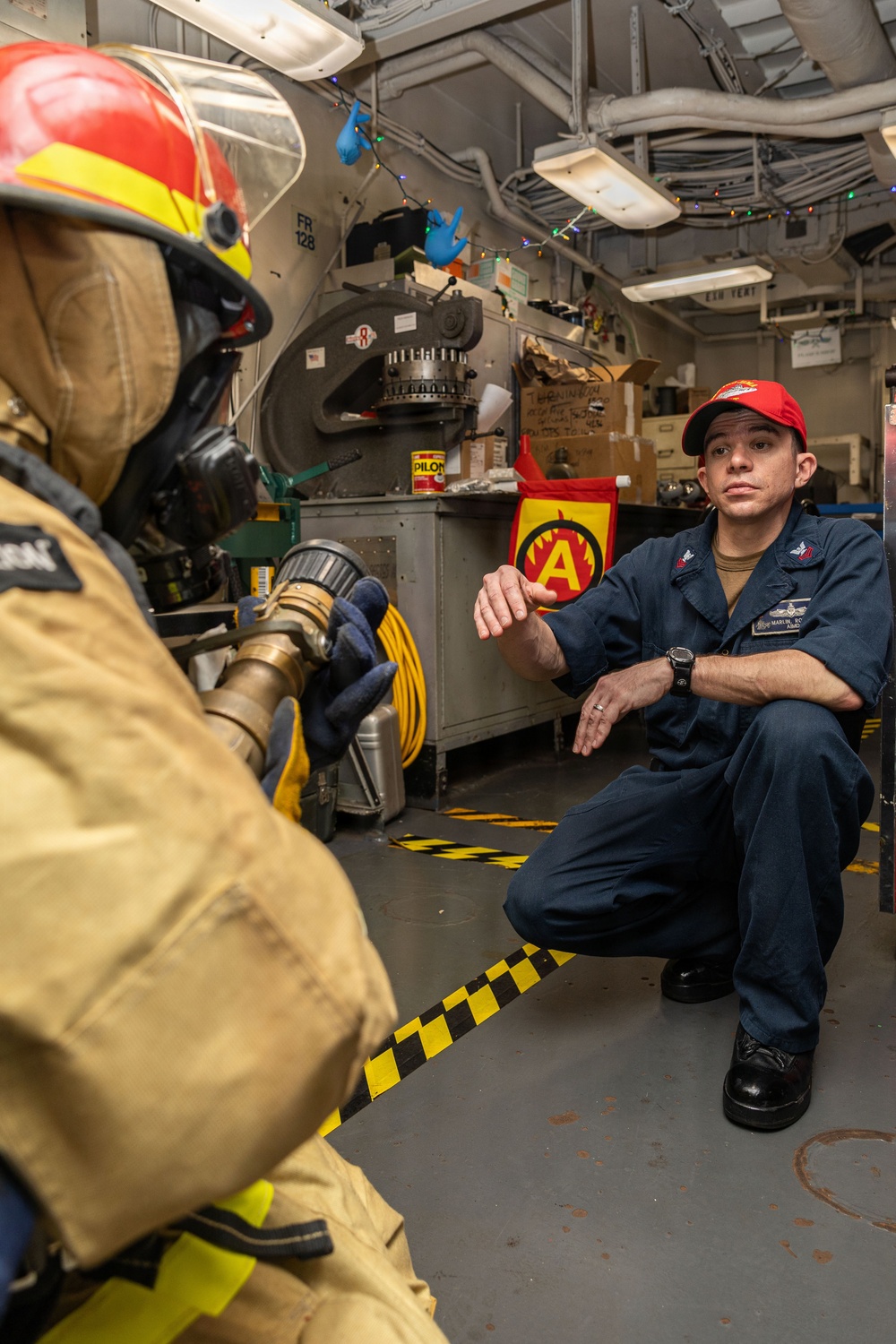 Iwo Jima Damage Control Training