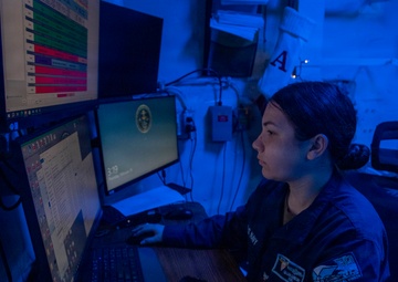 USS Carl Vinson (CVN 70) conducts daily operations