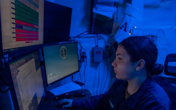 USS Carl Vinson (CVN 70) conducts daily operations