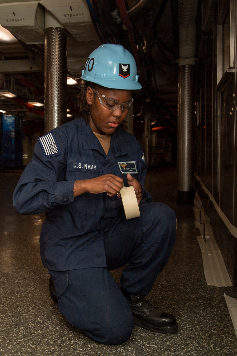 USS Carl Vinson (CVN 70) conducts daily operations