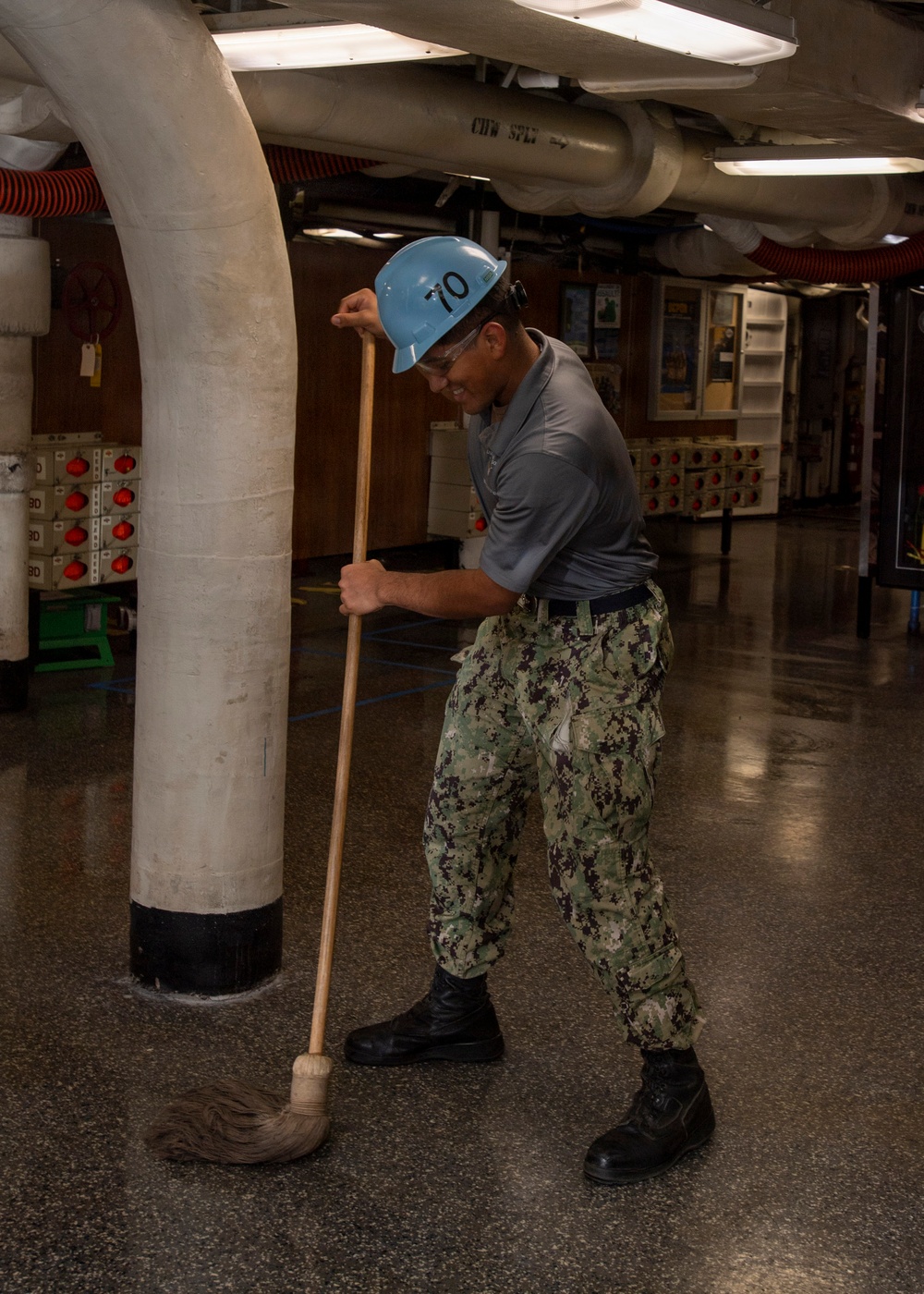 USS Carl Vinson (CVN 70) conducts daily operations