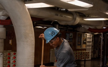 USS Carl Vinson (CVN 70) conducts daily operations