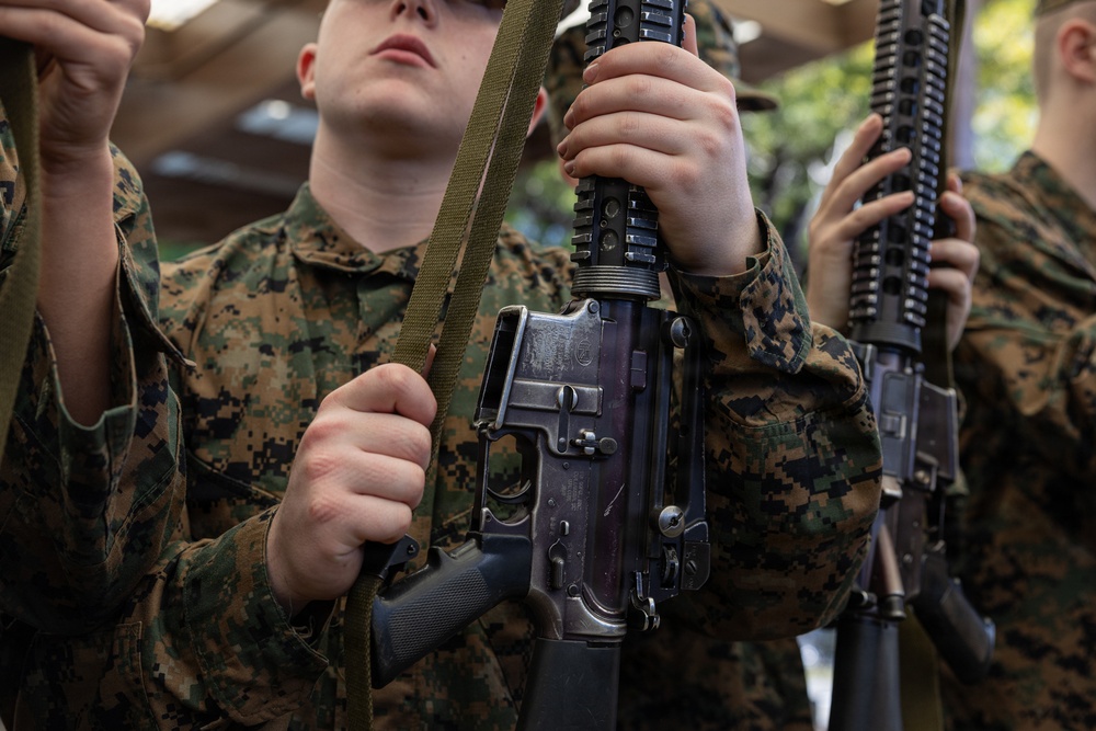 Alpha Company Rifle Issue