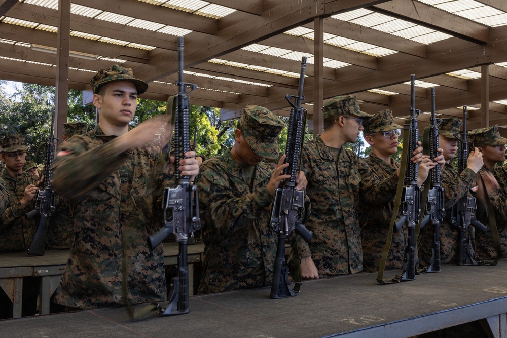 Alpha Company Rifle Issue