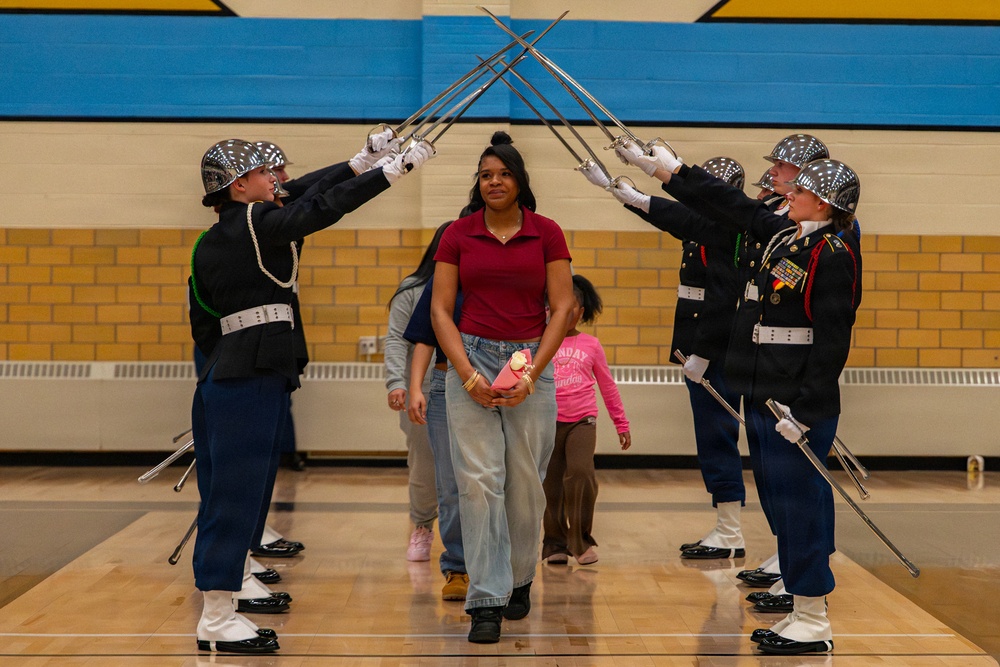 Cheyenne Central honors seniors joining Wyoming Air National Guard