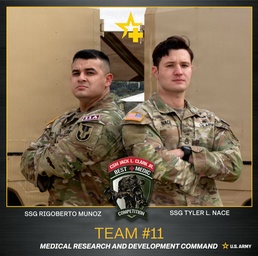 2026 CSM Jack L. Clark Best Medic Competition Team