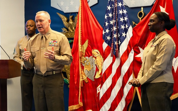 Major Kyra Covin Promotion Ceremony