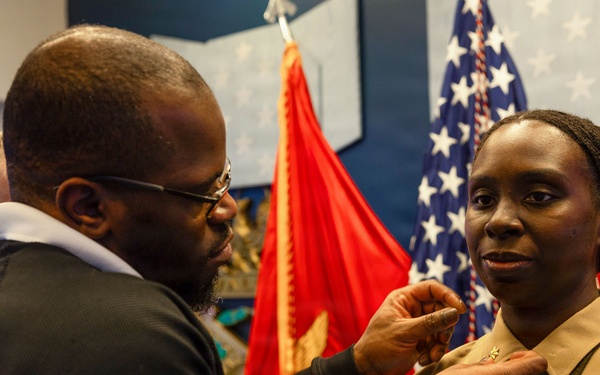 Major Kyra Covin Promotion Ceremony