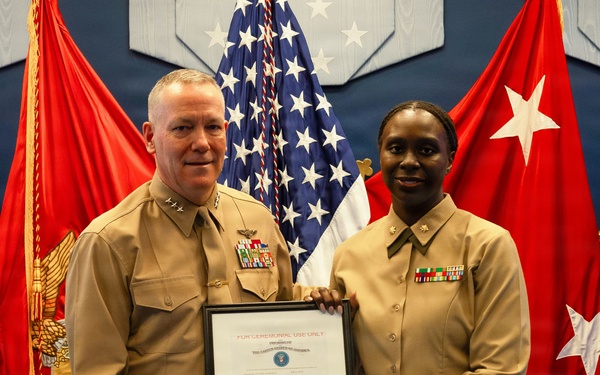 Major Kyra Covin Promotion Ceremony