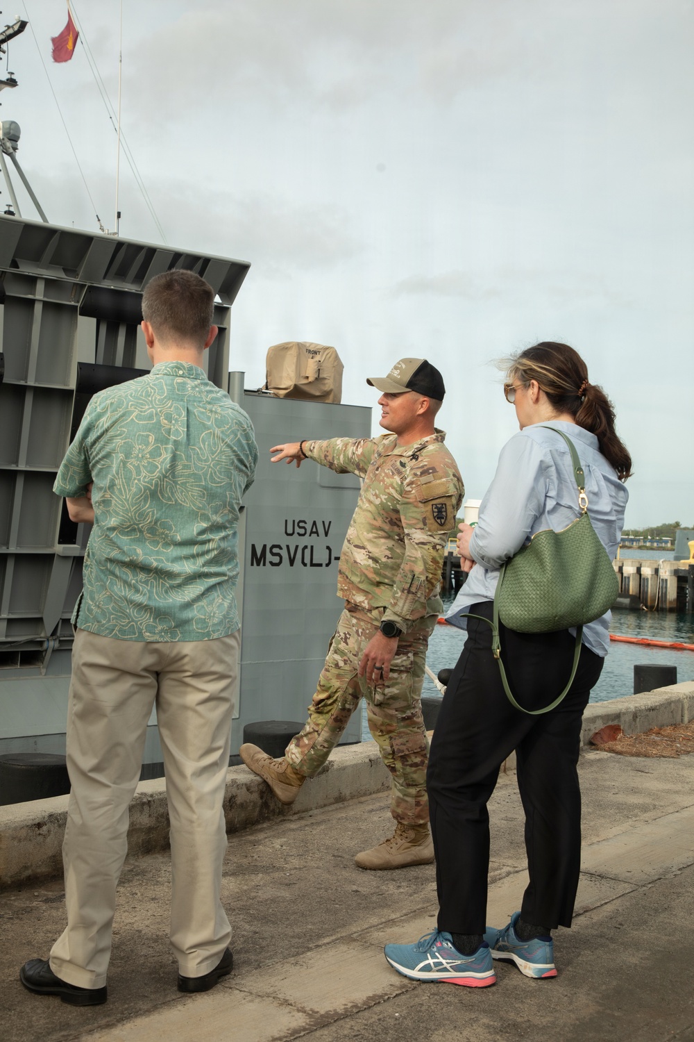 Congressional Delegation Tour a MSV(L)