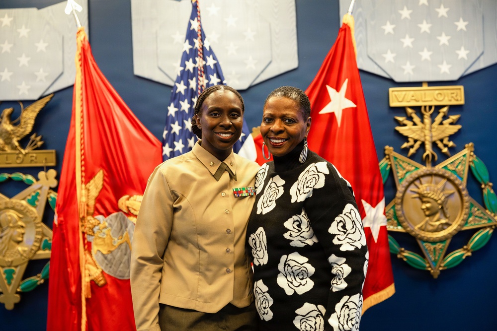 Major Kyra Covin Promotion Ceremony