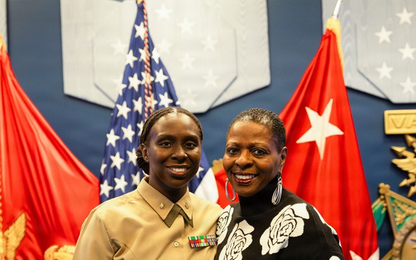 Major Kyra Covin Promotion Ceremony