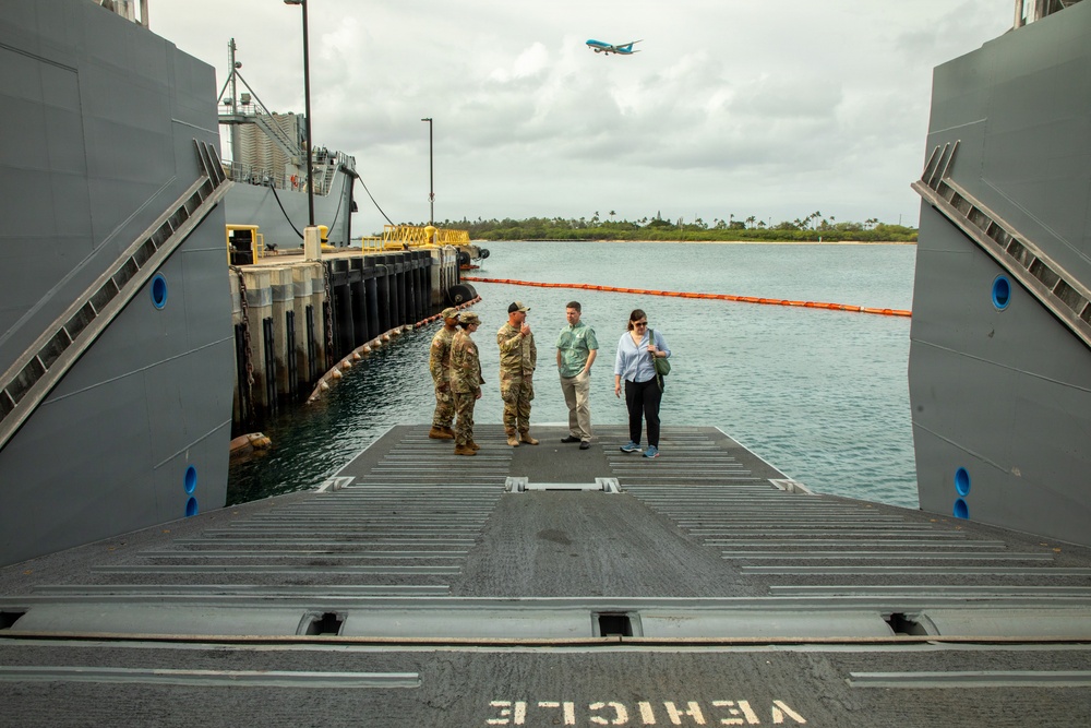Congressional Delegation Tour a MSV(L)