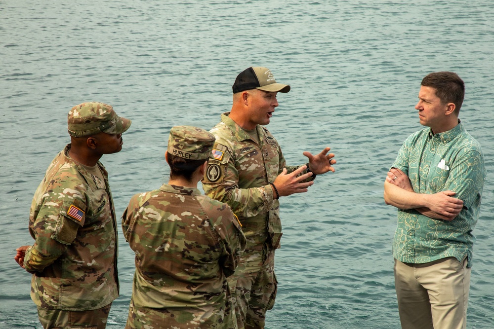 Congressional Delegation Tour a MSV(L)