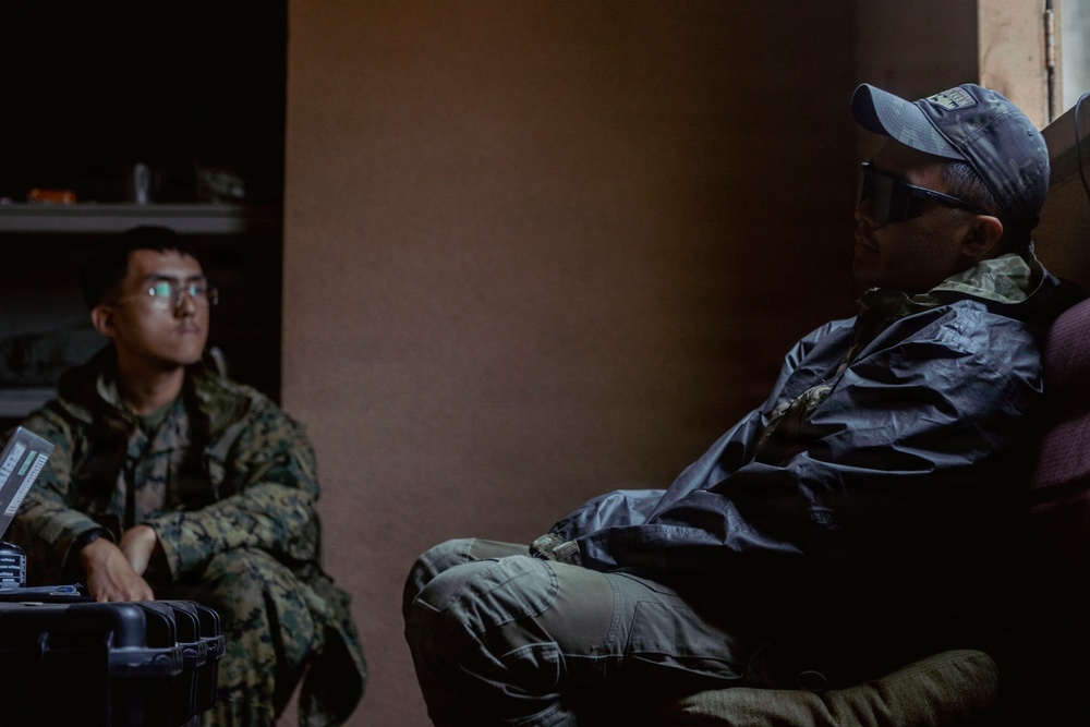 3rd LCT executes patrol base and simulated civil engagement operations during MCCRE