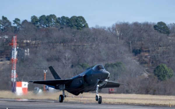 Third Finnish Air Force F-35 Lightning II Arrives at Ebbing Air National Guard Base