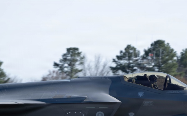 Third Finnish Air Force F-35 Lightning II Arrives at Ebbing Air National Guard Base