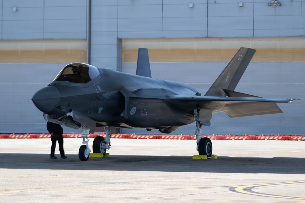 Third Finnish Air Force F-35 Lightning II Arrives at Ebbing Air National Guard Base