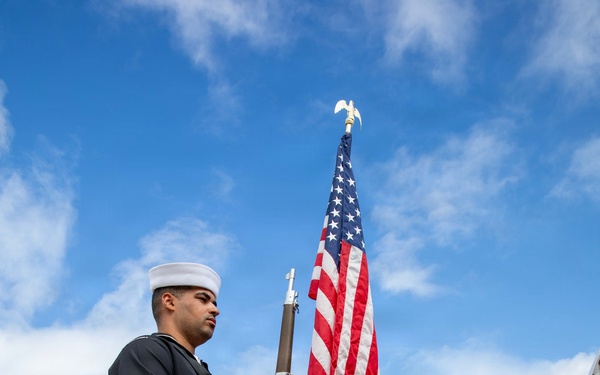 USS Greeneville Holds Change of Command