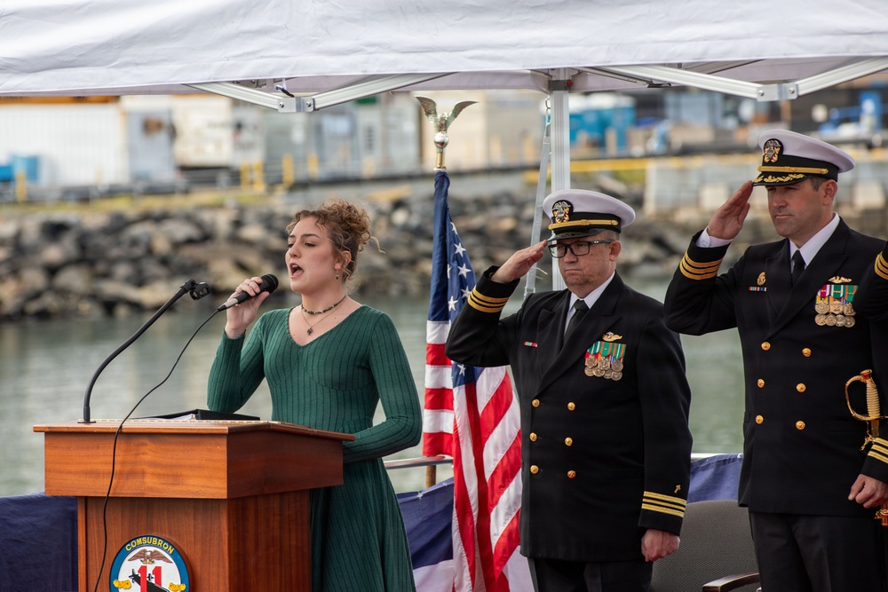 USS Greeneville Holds Change of Command
