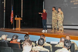 Leadership Lessons: Former SEAC 4 visits DM to inspire the next generation of Airmen
