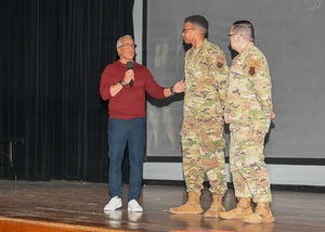 SEAC Troy Black joins AFN Tokyo - Mar. 27, 2025