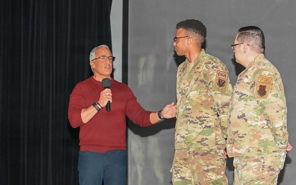 Leadership Lessons: Former SEAC 4 visits DM to inspire the next generation of Airmen