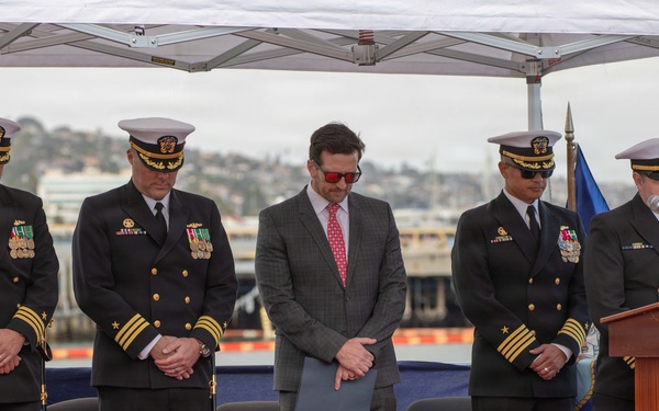 USS Greeneville Holds Change of Command