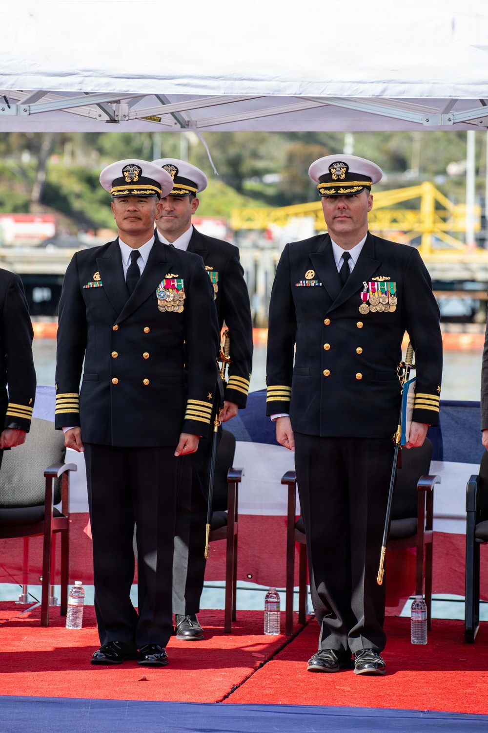 USS Greeneville Holds Change of Command