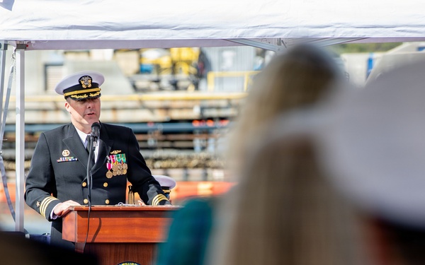 USS Greeneville Holds Change of Command