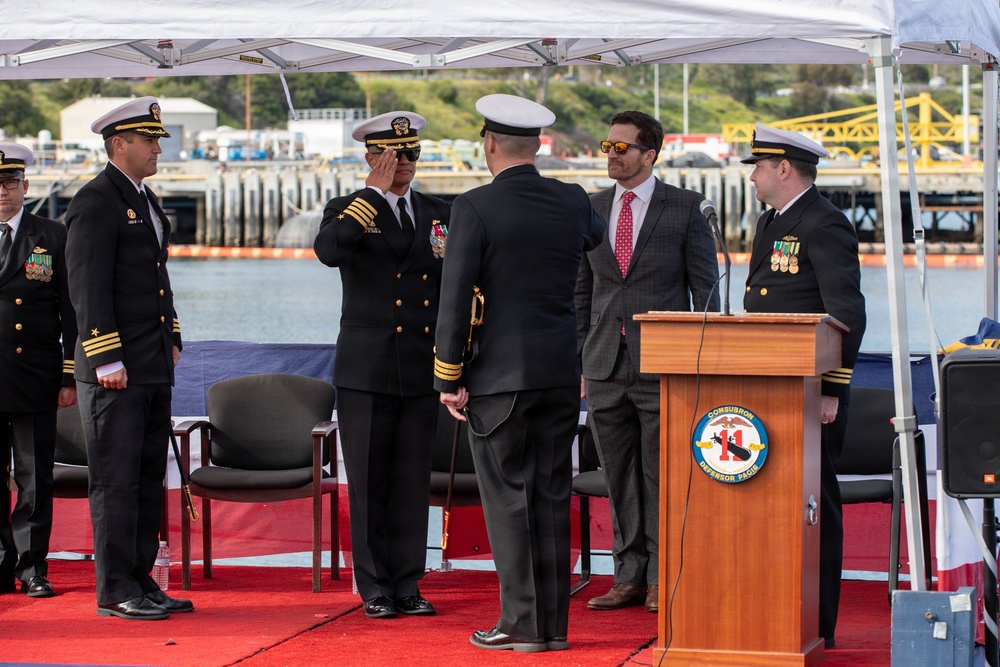 USS Greeneville Holds Change of Command